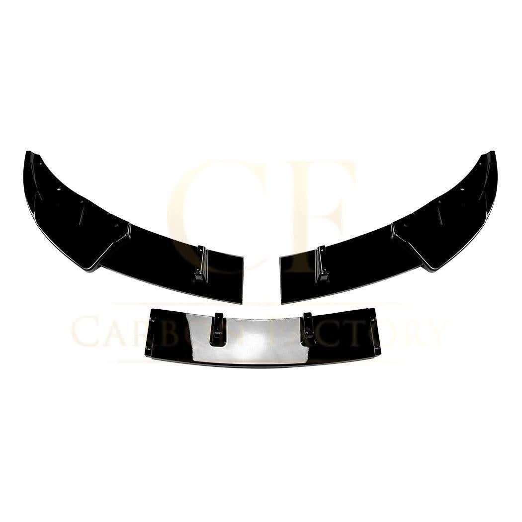 MP Style Gloss Black Front Splitter for BMW F10 F11 5 Series Pre-LCI Standard model 10-14