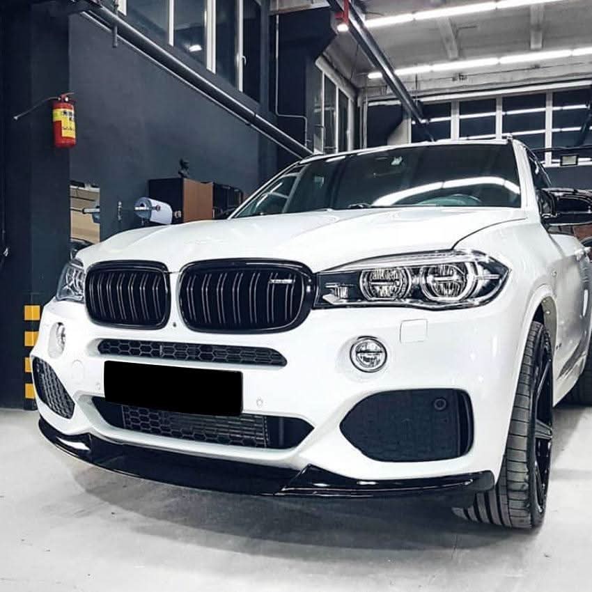 MP Style Gloss Black Front Splitter for BMW F15 X5 14-18