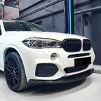 MP Style Gloss Black Front Splitter for BMW F15 X5 14-18