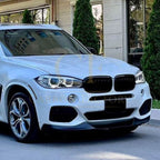 MP Style Gloss Black Front Splitter for BMW F15 X5 14-18