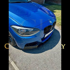 MP Style Gloss Black Front Splitter for BMW F20 1 Series Pre-LCI 12-14