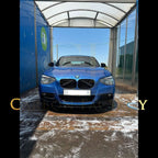 MP Style Gloss Black Front Splitter for BMW F20 1 Series Pre-LCI 12-14