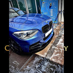 MP Style Gloss Black Front Splitter for BMW F20 1 Series Pre-LCI 12-14