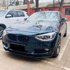 MP Style Gloss Black Front Splitter for BMW F20 F21 1 Series LCI Standard model 15-19