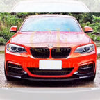 MP Style Gloss Black Front Splitter for BMW F22 2 Series M Sport 14-Present