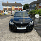 MP Style Gloss Black Front Splitter for BMW F22 2 Series M Sport 14-Present