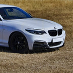MP Style Gloss Black Front Splitter for BMW F22 2 Series M Sport 14-Present