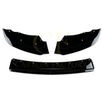 MP Style Gloss Black Front Splitter for BMW F25 X3 F26 X4 LCI 14-17