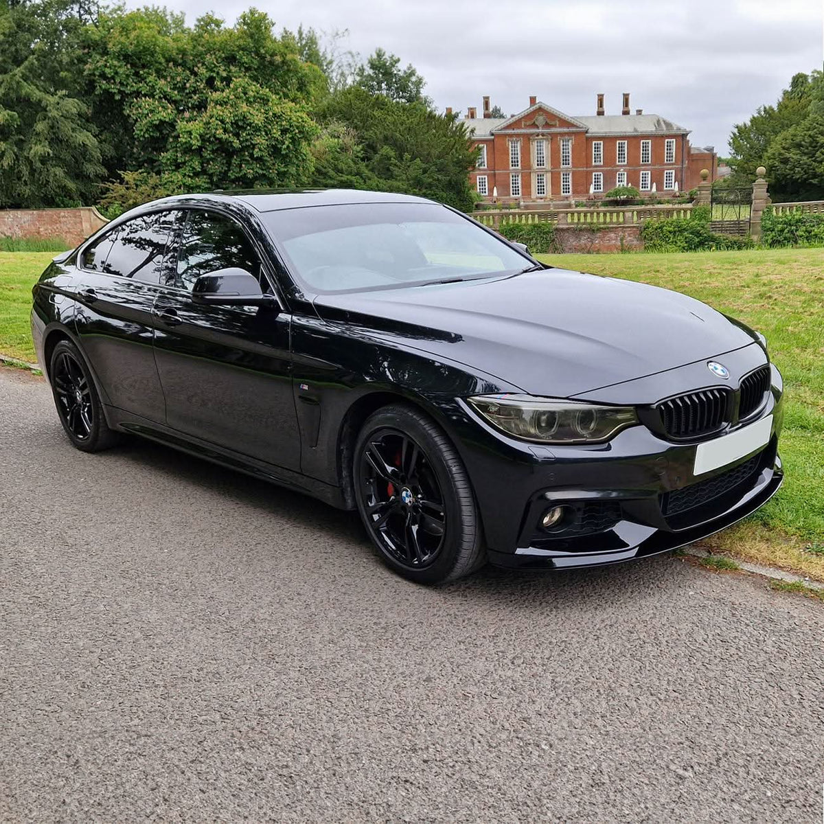 MP Style Gloss Black Front Splitter for BMW F32 F33 F36 4 Series 14-20