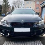 MP Style Gloss Black Front Splitter for BMW F32 F33 F36 4 Series 14-20