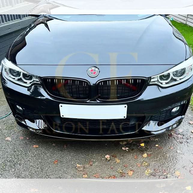 MP Style Gloss Black Front Splitter for BMW F32 F33 F36 4 Series 14-20
