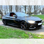 MP Style Gloss Black Front Splitter for BMW F32 F33 F36 4 Series 14-20