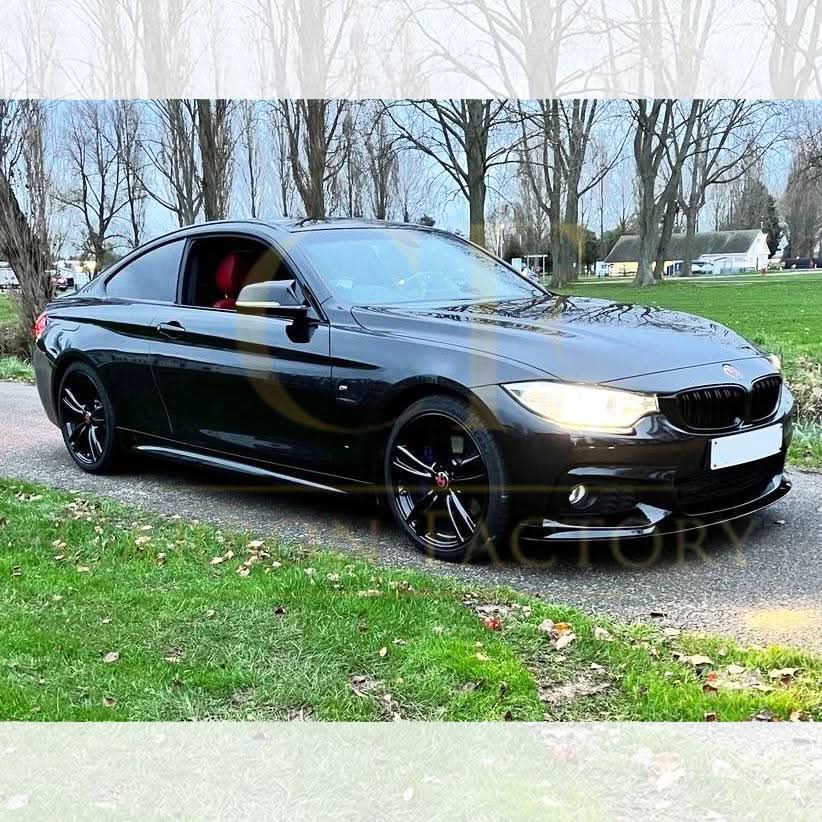 MP Style Gloss Black Front Splitter for BMW F32 F33 F36 4 Series 14-20