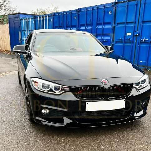 MP Style Gloss Black Front Splitter for BMW F32 F33 F36 4 Series 14-20
