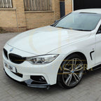 MP Style Gloss Black Front Splitter for BMW F32 F33 F36 4 Series 14-20