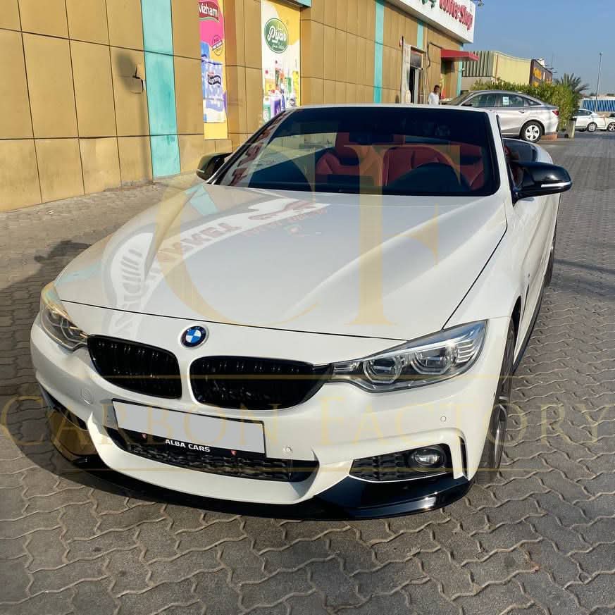 MP Style Gloss Black Front Splitter for BMW F32 F33 F36 4 Series 14-20