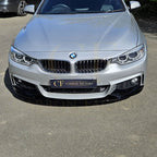 MP Style Gloss Black Front Splitter for BMW F32 F33 F36 4 Series 14-20