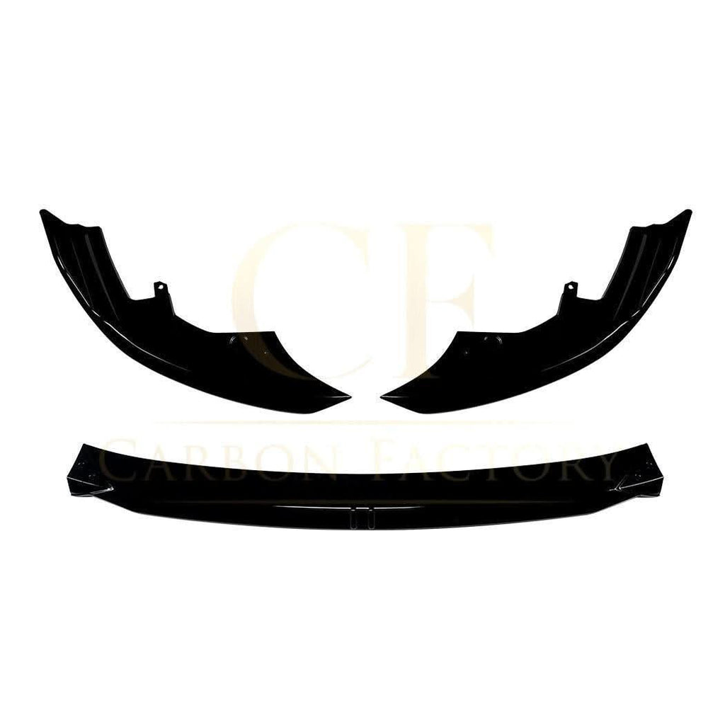 MP Style Gloss Black Front Splitter for BMW F70 1 Series F74 2 Series Gran Coupe 25-Present