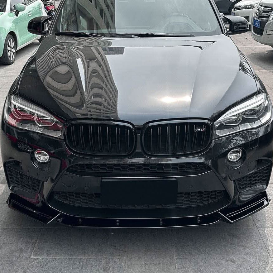 MP Style Gloss Black Front Splitter for BMW F85 X5M F86 X6M
