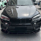 MP Style Gloss Black Front Splitter for BMW F85 X5M F86 X6M