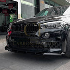 MP Style Gloss Black Front Splitter for BMW F85 X5M F86 X6M