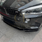 MP Style Gloss Black Front Splitter for BMW F85 X5M F86 X6M