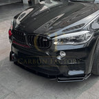 MP Style Gloss Black Front Splitter for BMW F85 X5M F86 X6M