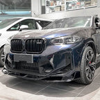 MP Style Gloss Black Front Splitter for BMW F97 X3M F98 X4M LCI 22-26