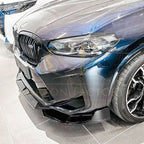 MP Style Gloss Black Front Splitter for BMW F97 X3M F98 X4M LCI 22-26