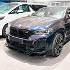 MP Style Gloss Black Front Splitter for BMW F97 X3M F98 X4M LCI 22-26