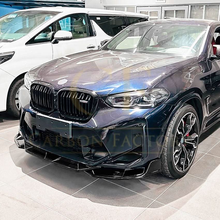 MP Style Gloss Black Front Splitter for BMW F97 X3M F98 X4M LCI 22-26