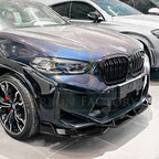 MP Style Gloss Black Front Splitter for BMW F97 X3M F98 X4M LCI 22-26