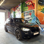 MP Style Gloss Black Front Splitter for BMW G01 X3 G02 X4 Pre-LCI 18-21