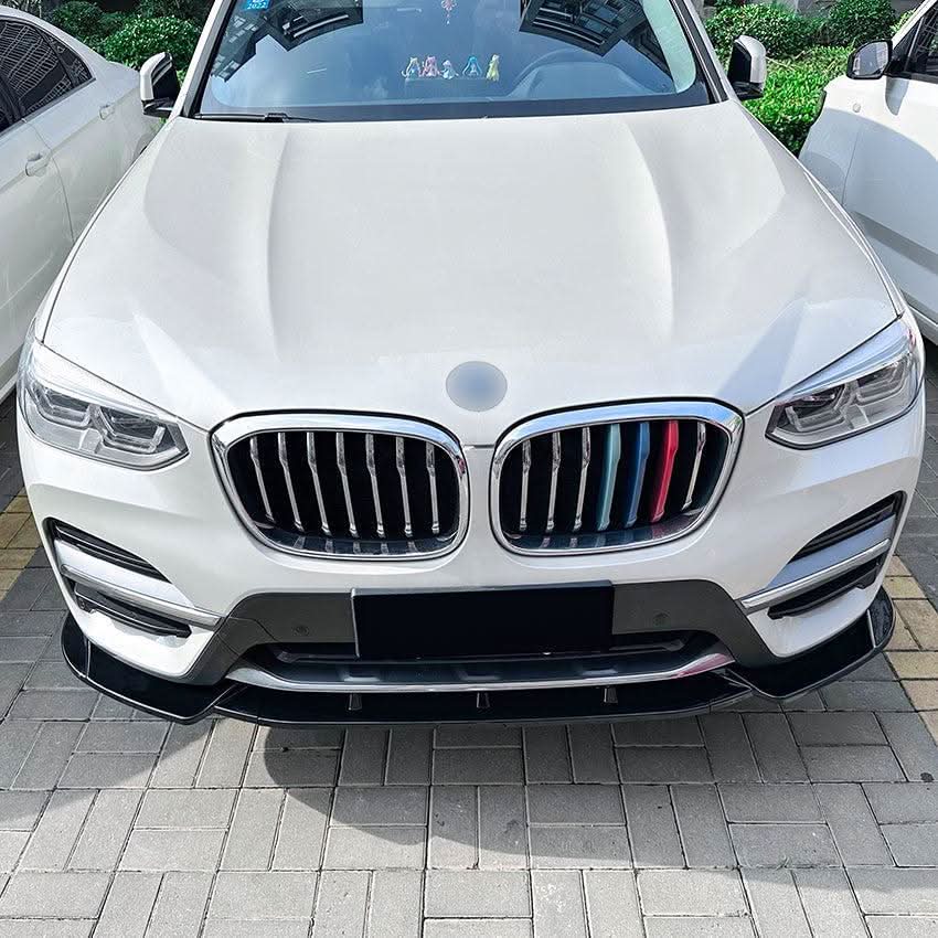 MP Style Gloss Black Front Splitter for BMW G01 X3 Pre-LCI Non M Sport 18-21