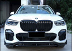 MP Style Gloss Black Front Splitter for BMW G05 X5 19-22