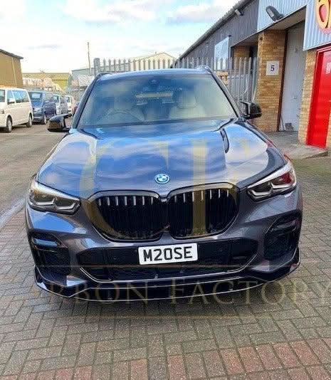 MP Style Gloss Black Front Splitter for BMW G05 X5 19-22