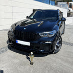 MP Style Gloss Black Front Splitter for BMW G05 X5 19-22