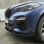 MP Style Gloss Black Front Splitter for BMW G05 X5 19-22