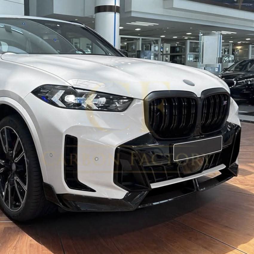 MP Style Gloss Black Front Splitter for BMW G05 X5 LCI 23-Present