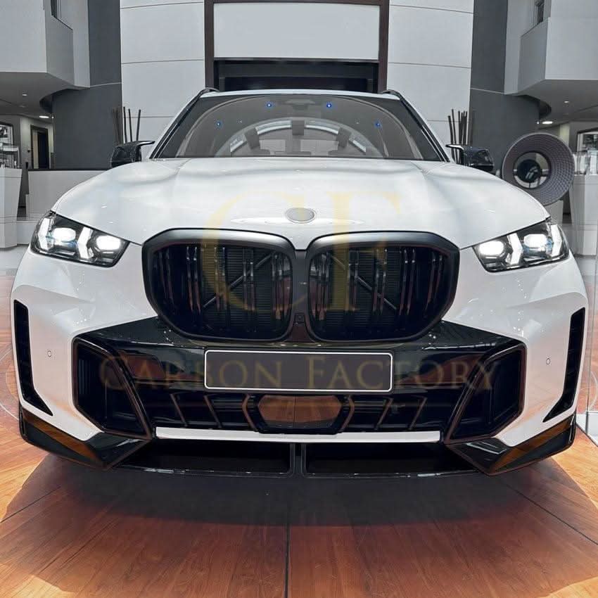 MP Style Gloss Black Front Splitter for BMW G05 X5 LCI 23-Present