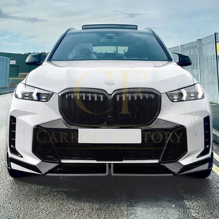 MP Style Gloss Black Front Splitter for BMW G05 X5 LCI 23-Present