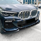 MP Style Gloss Black Front Splitter for BMW G06 X6 Pre-LCI 19-22