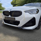 MP Style Gloss Black Front Splitter for BMW G42 2 Series Coupe 21-Present