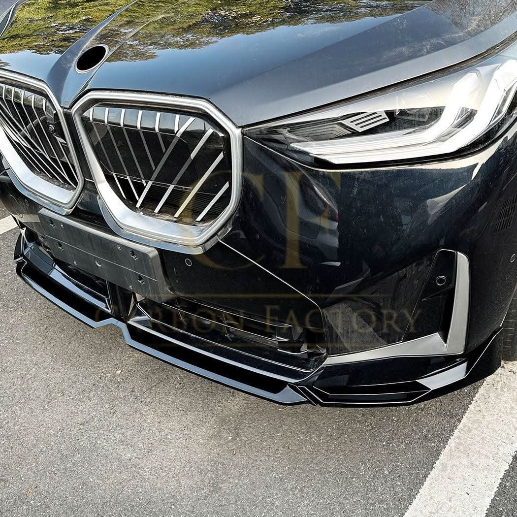 MP Style Gloss Black Front Splitter for BMW G45 X3 25-Present