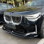 MP Style Gloss Black Front Splitter for BMW G45 X3 25-Present