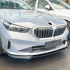 MP Style Gloss Black Front Splitter for BMW G60 G61 5 Series Standard model 24-Present