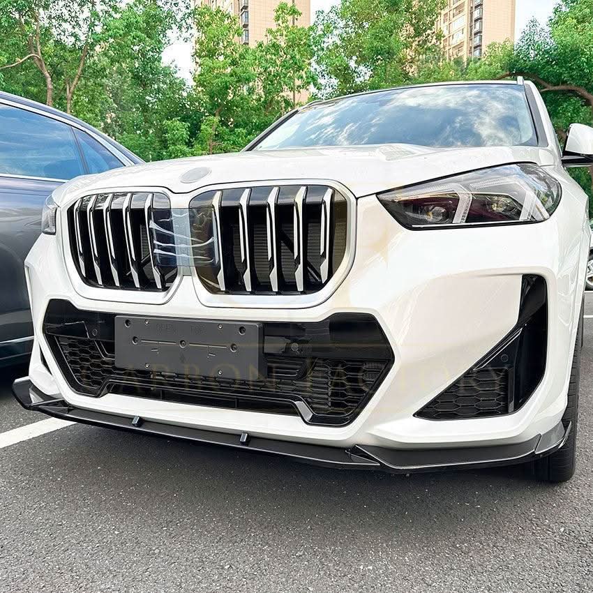 MP Style Gloss Black Front Splitter for BMW U11 X1 2022-Present