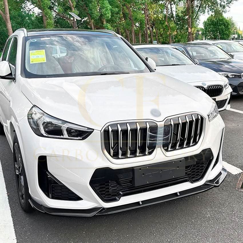 MP Style Gloss Black Front Splitter for BMW U11 X1 2022-Present