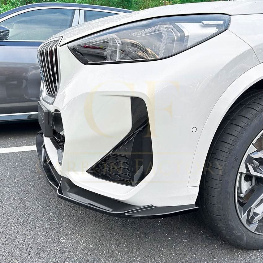 MP Style Gloss Black Front Splitter for BMW U11 X1 2022-Present