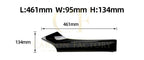 MP Style Gloss Black Front Splitter Upper Pieces for BMW F22 F23 2 Series 14-20